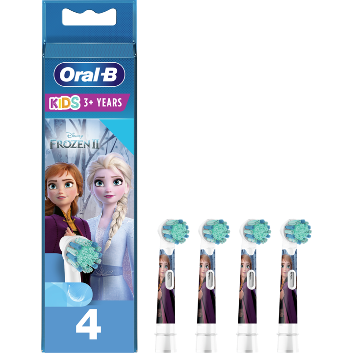 Rezerve periuta de dinti electrica pentru copii Oral-B Frozen, 4 buc