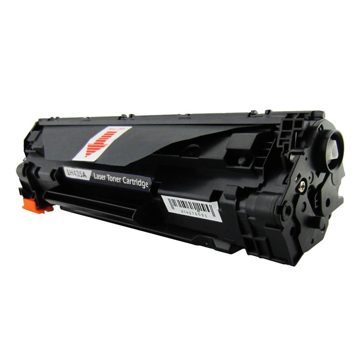GraphiteK Festékkazetta, HP CE285A CB435A / CB436A, 2000 oldal, XL, fekete, prémium fekete doboz, HP Laserjet M1212 NF, M1212NF készülékekhez