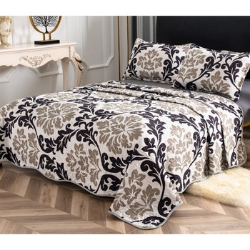 Set Cuvertura Matlasata 240x220 pentru pat si 2 fata perna CVD-300 Set Cuvertura Matlasata 240x220 pentru pat si 2 fata perna CVD-300