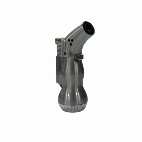Bricheta Hookah Cosmic Gray anti-vant tip aprinzator , metalic , 8 cm, gri