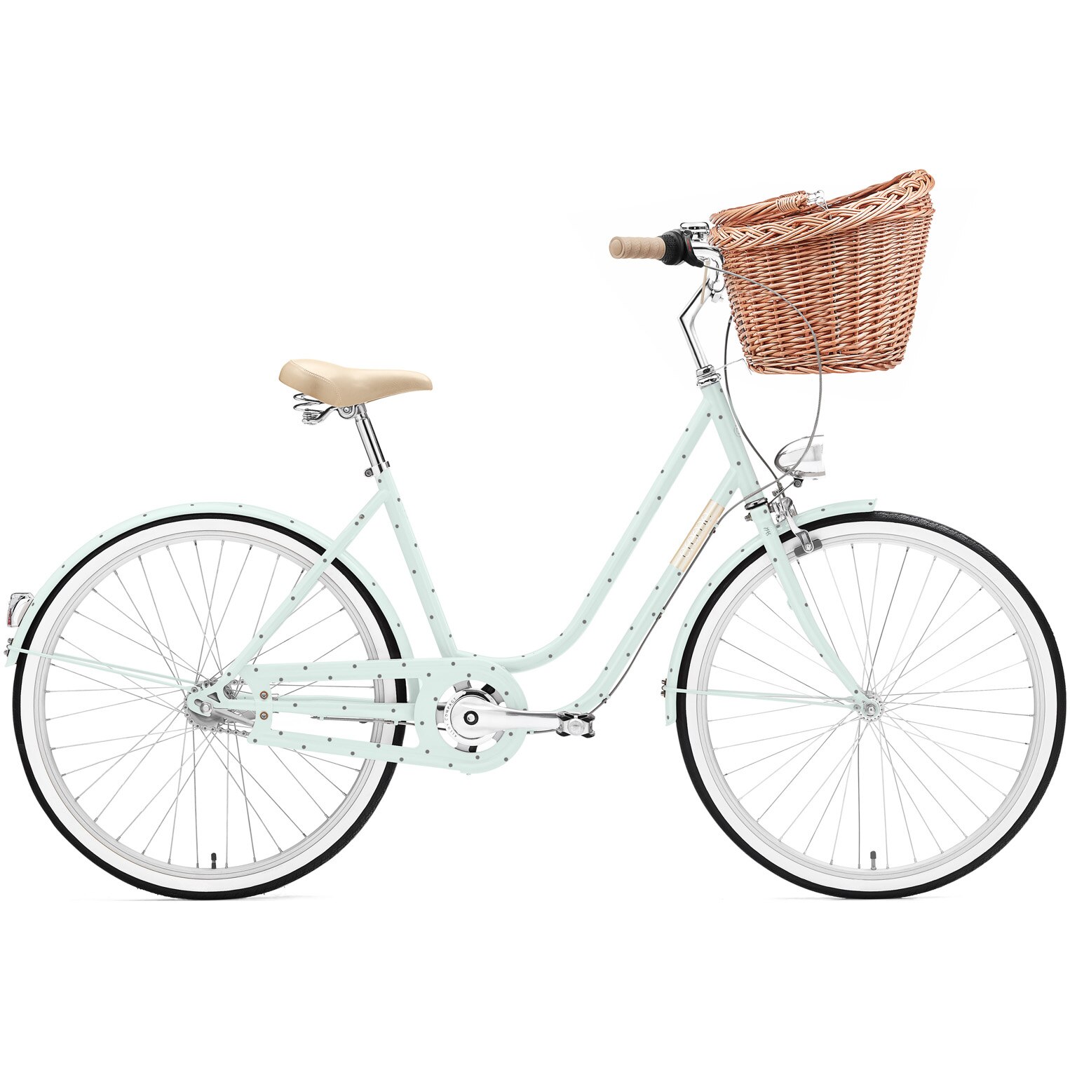 Bicicleta Crème City Cycles Molly, Pista Polka, S/M 44,5cm