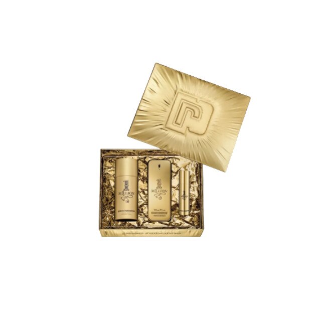 Set pentru barbati Paco Rabanne, Apa de toaleta 100 ml, Deodorant, Miniatura 10 ml