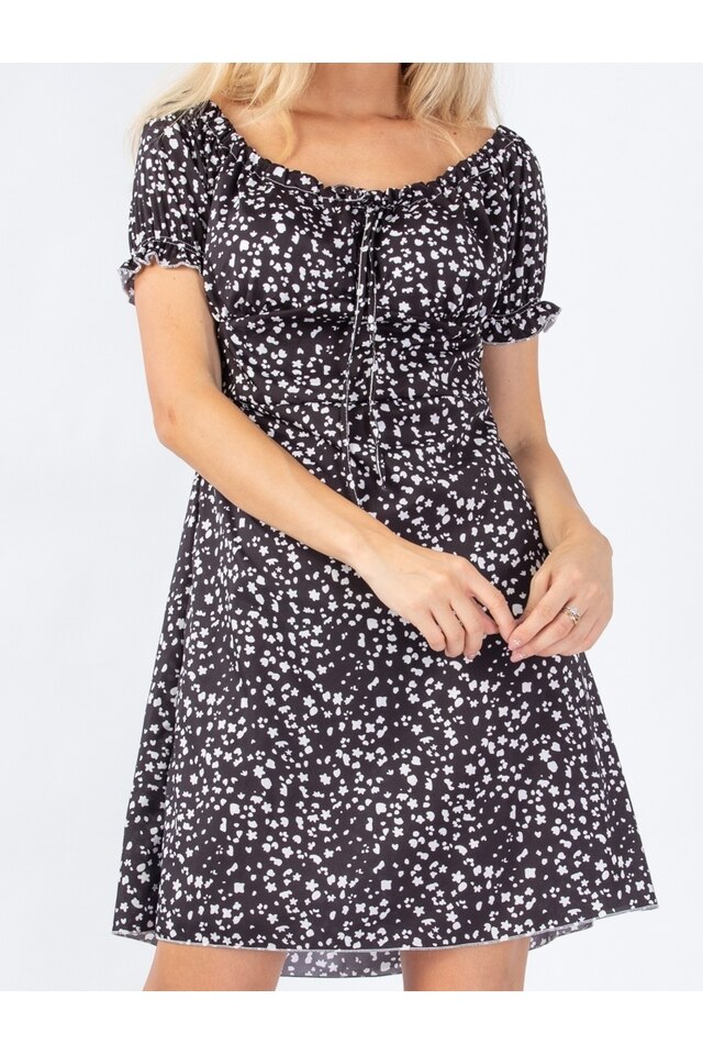 Rochie Dama Tilda Negru, marime universala