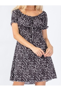 Rochie Dama Tilda Negru, marime universala Rochie Dama Tilda Negru, marime universala