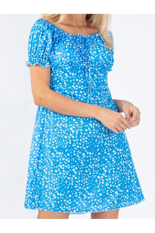 Rochie Dama Tilda Albastru, marime universala