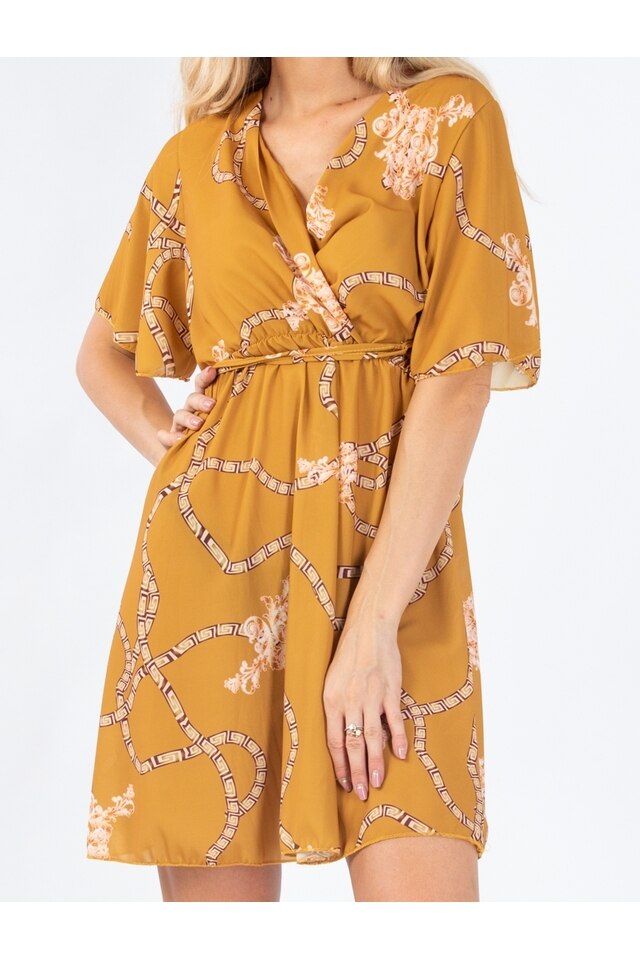 Rochie Dama Sommer Mustar, marime universala