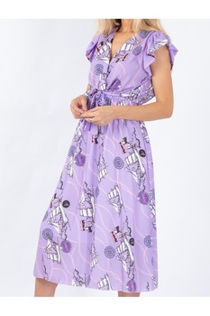 Rochie Dama Jenson Mov, marime universala Rochie Dama Jenson Mov, marime universala