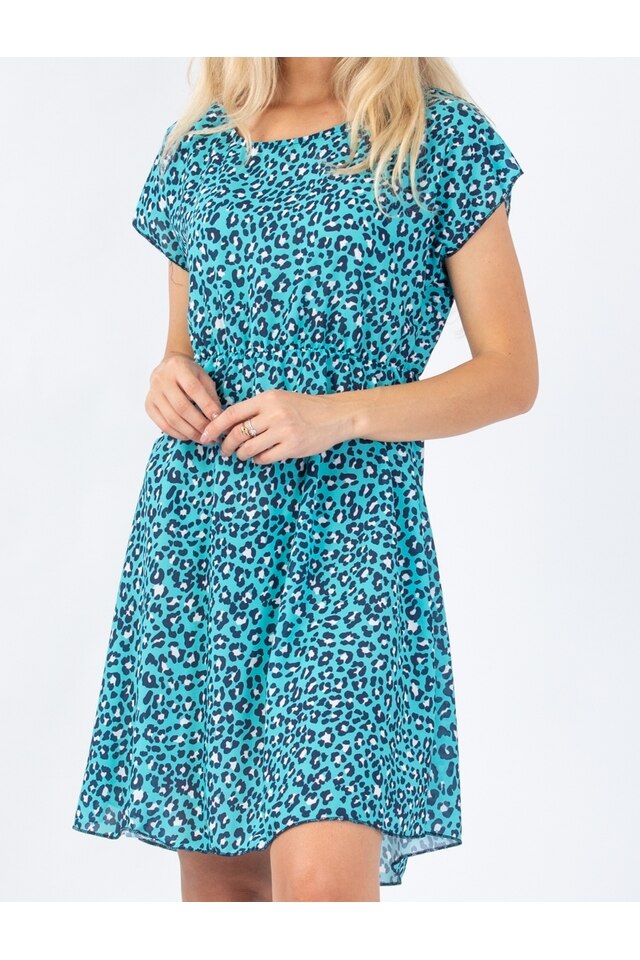 Rochie Dama Winslow Turcoaz, marime universala