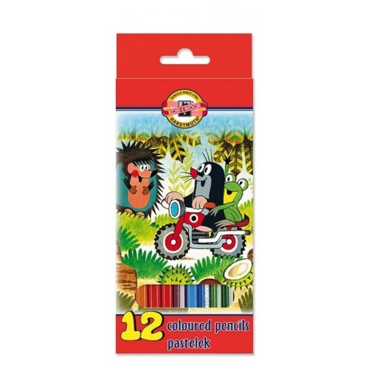 ICO 3652 Vakond vegyes színű színes ceruza, 12 db