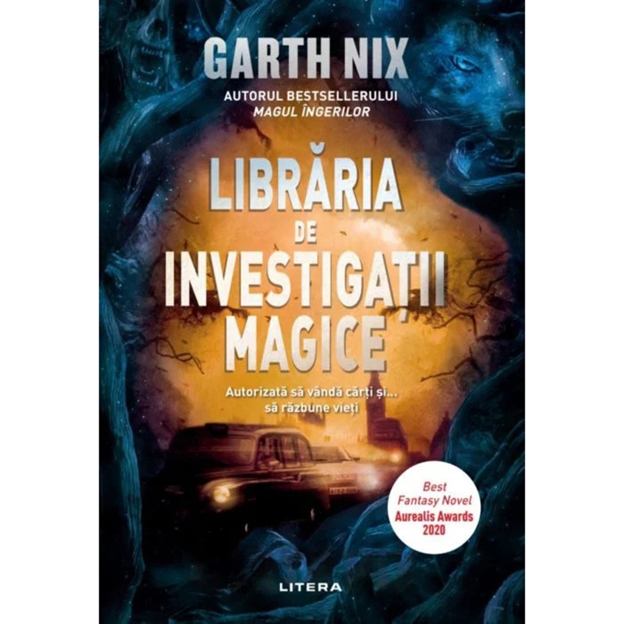 Libraria de investigatii magice, Garth Nix