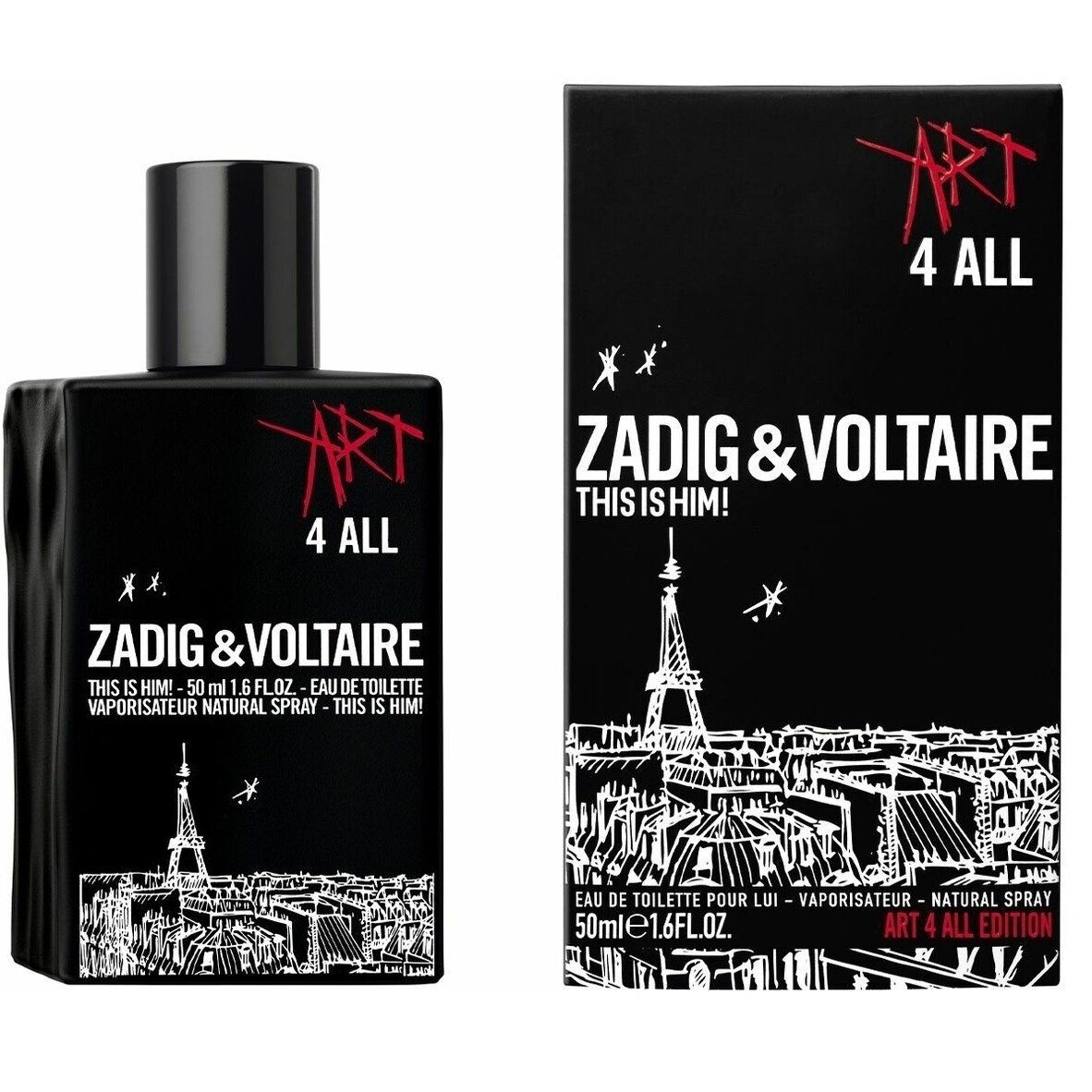 Apa de toaleta This Is Him! Art 4 All Zadig & Voltaire 50 ml