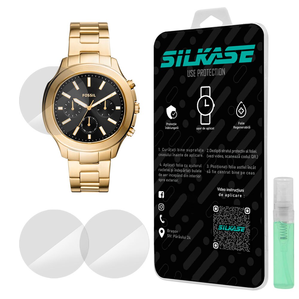 Set 3 folii SILKASE pentru Fossil 