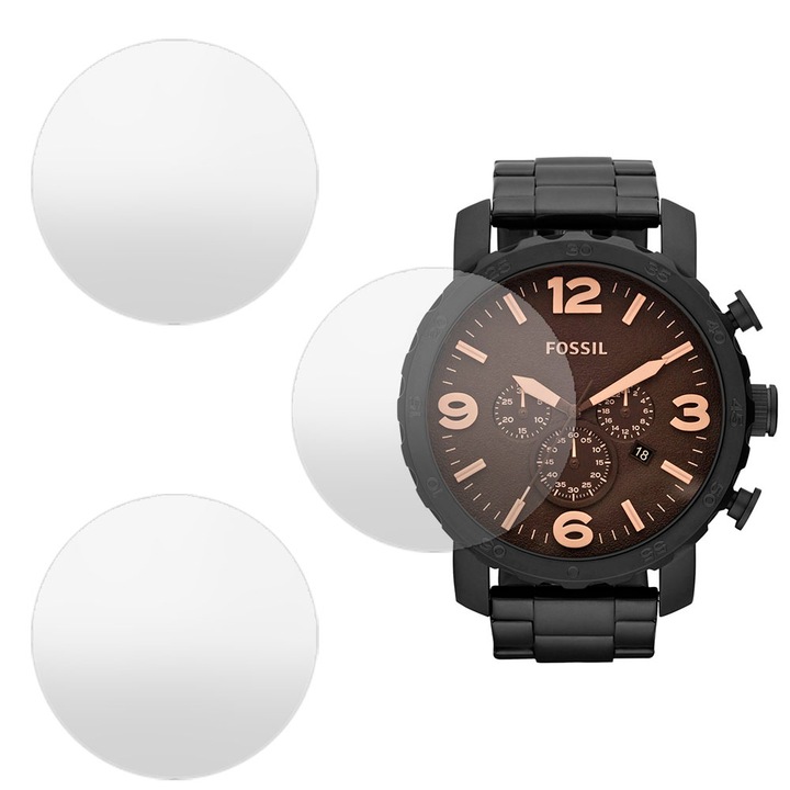 3 db SILKASE matt fólia készlet Fossil JR1356-hoz, szilikon, megújuló, teljes kijelzős