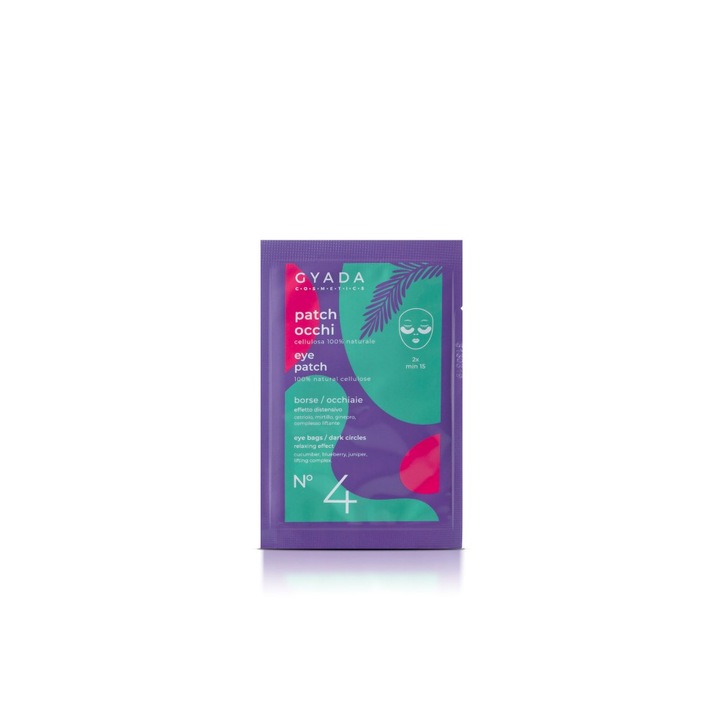 Облекчаваща шийт маска за околоочния контур №4 GYADA Cosmetics, 5мл.