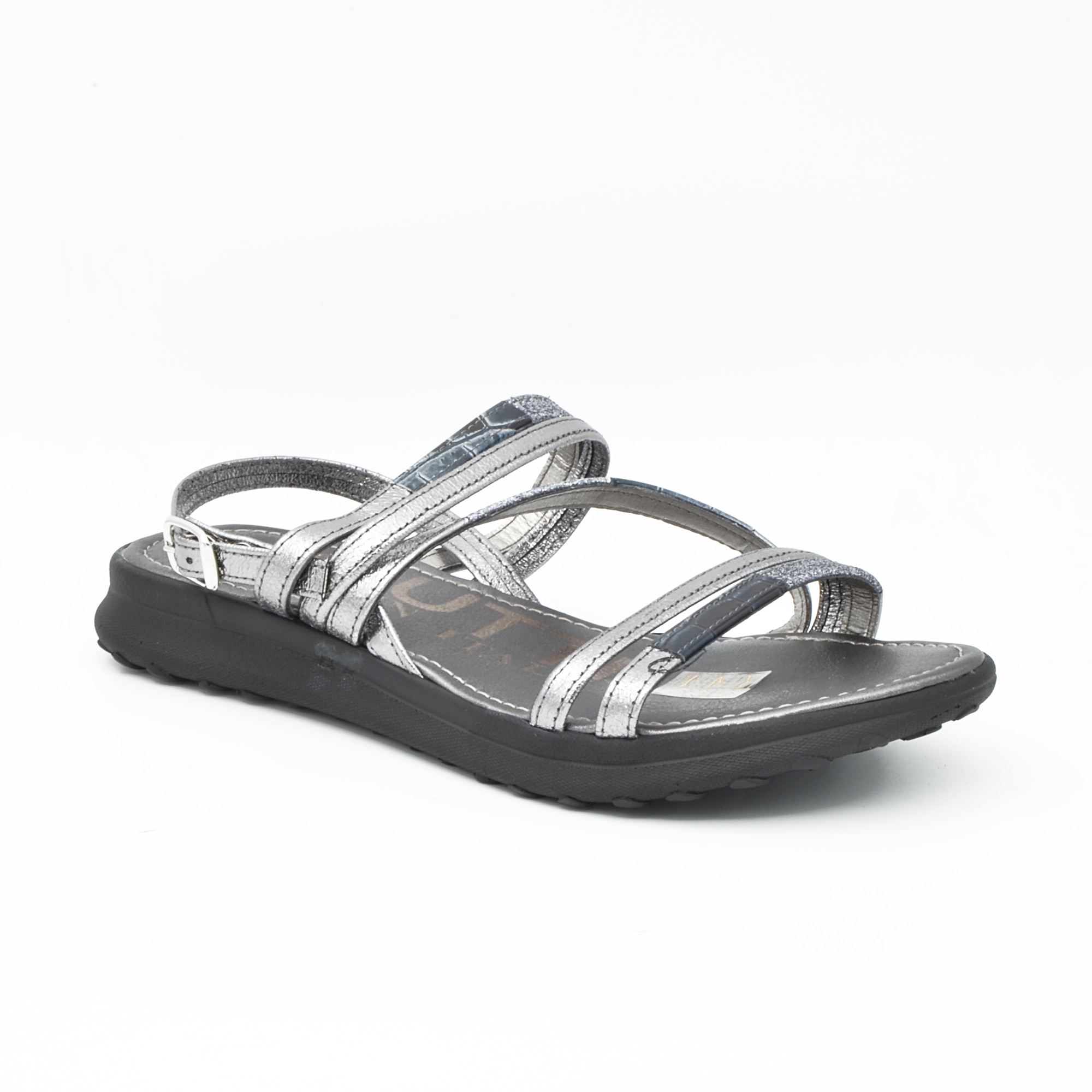 Sandale dama Cerutti, 21217, Argintiu