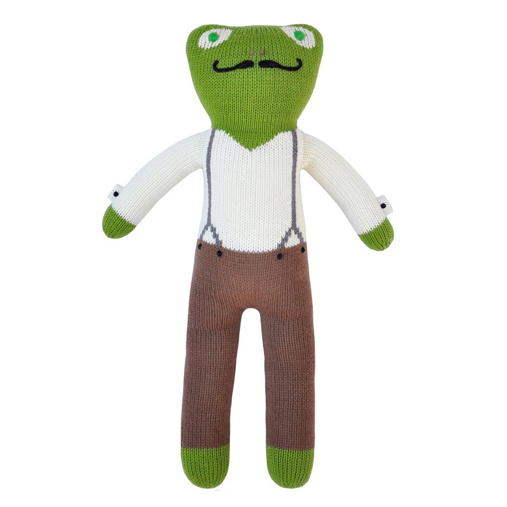 Jucarie din material textil Bla Bla Kids, Broasca, 45 cm