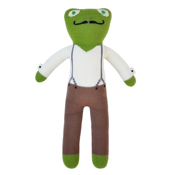 Jucarie din material textil Bla Bla Kids, Broasca, 45 cm Jucarie din material textil Bla Bla Kids, Broasca, 45 cm