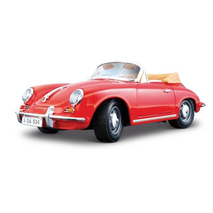 1:18 GOLD PORSCHE 356B KABRIÓ (1961) PIROS