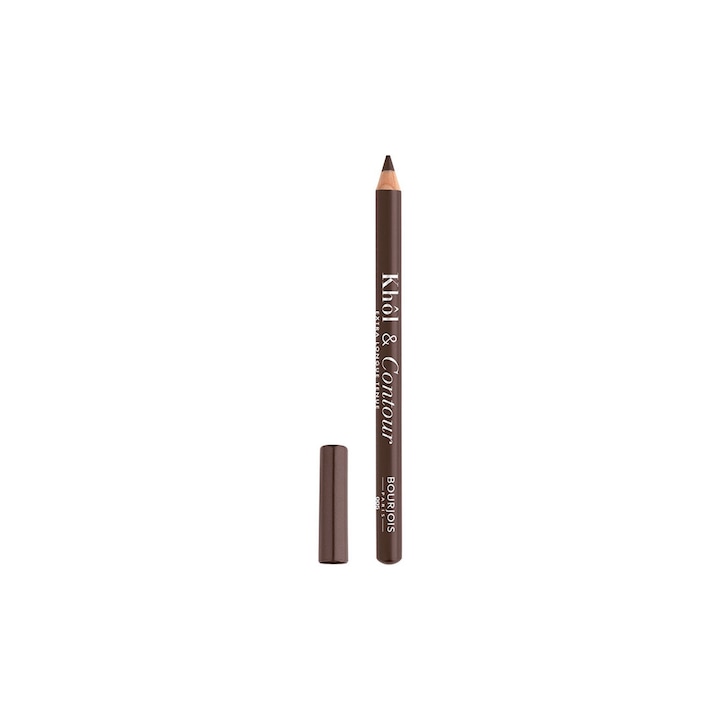 Creion de ochi Kohl&Contour Bourjois, 31999X005, 1.2 g, Maro