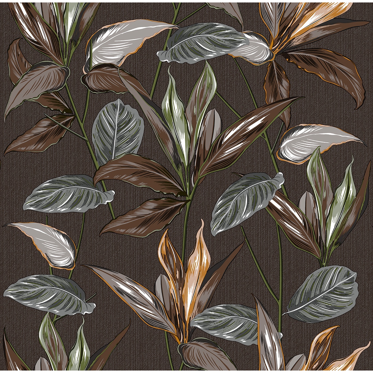 Tapet DEGRETS 1494 Hartie, Nordy 3D maro, 0.53m x 10.05m, 5.3 mp