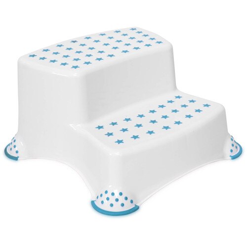 Inaltator Lorelli Dublu pentru Baie Antiderapant, Stars Blue