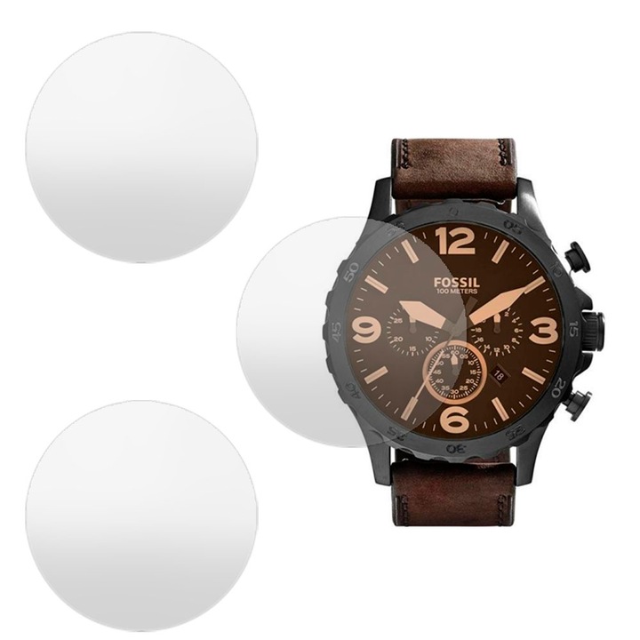 3 db SILKASE matt fólia készlet Fossil JR1487-hez, szilikon, megújuló, teljes kijelzős