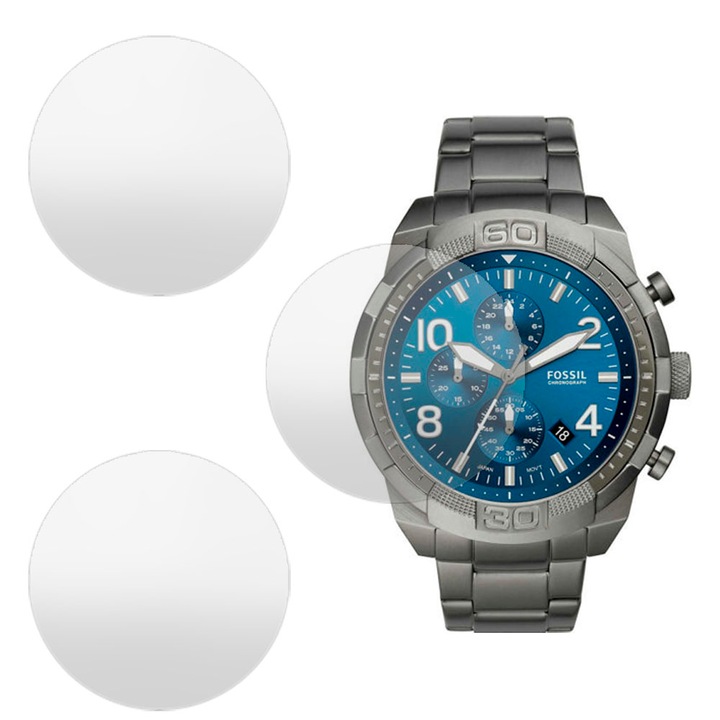 3 db SILKASE matt fólia készlet Fossil FS5711-hez, szilikon, megújuló, teljes kijelzős