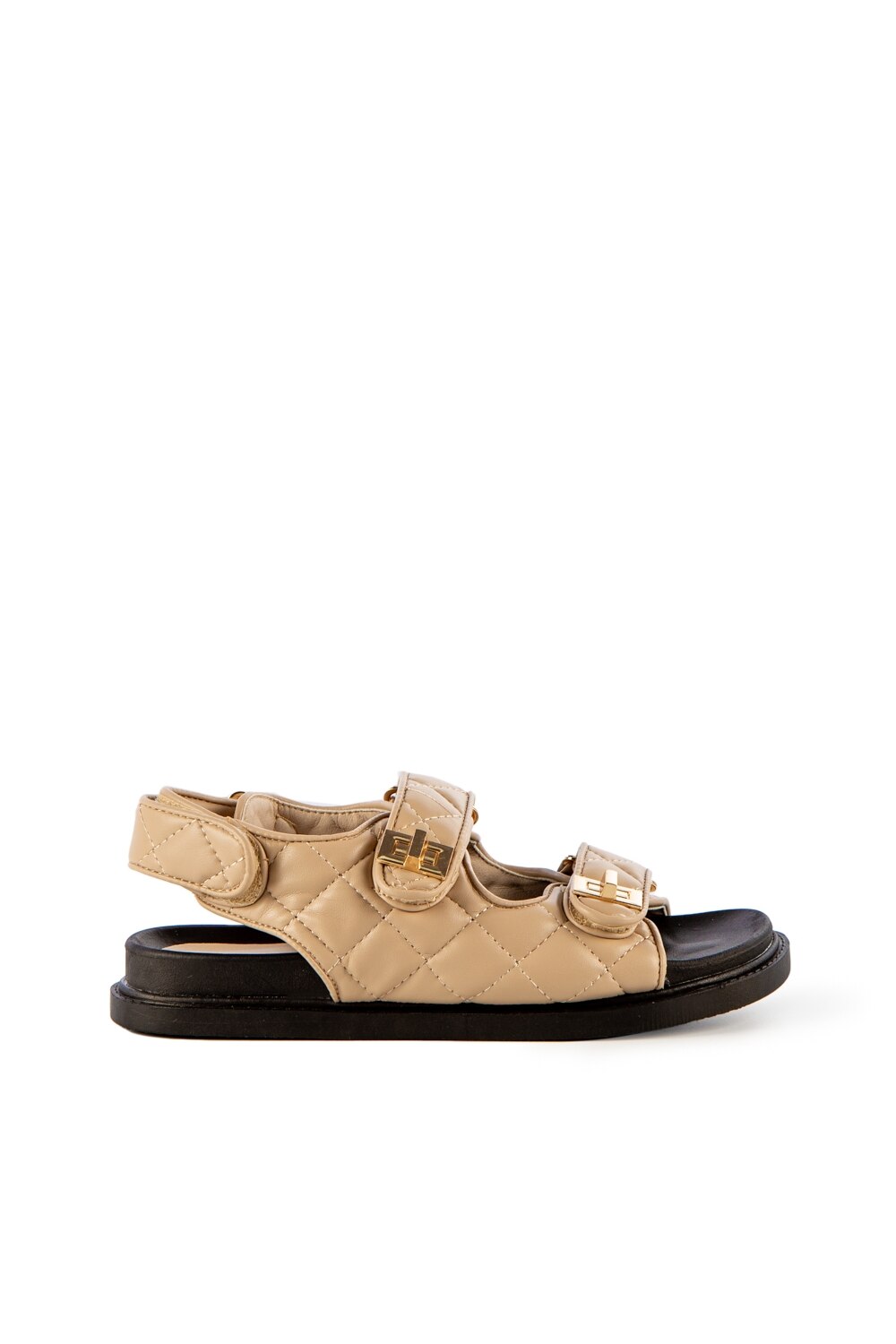 Sandale dama Minda Bej, Bej