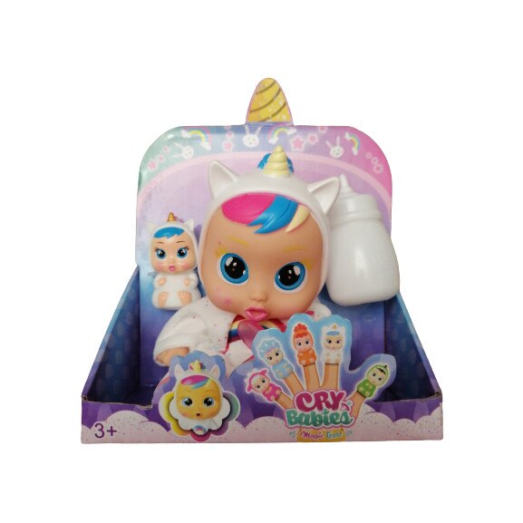 Jucarie Bebelus Cry Babies Magic Tears 20 cm multicolor