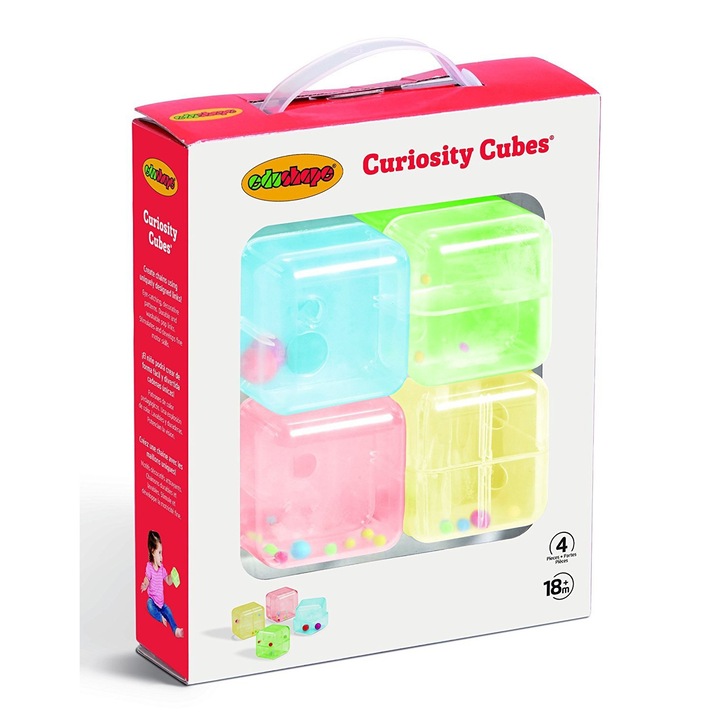 Jucarie interactiva Edushape, Curiosity Cubes
