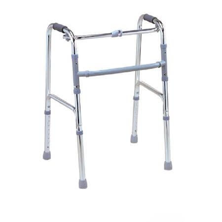 Cadru de mers pliabil, ajustabil pe inaltime, cu functie de pasitor, din aluminiu, CB730AL