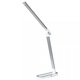 Lampa de birou LED Misha 3349, dimabila, cu intrerupator touch, USB, 7W, 400lm lumina neutra, alba+argintie, IP20, Rabalux