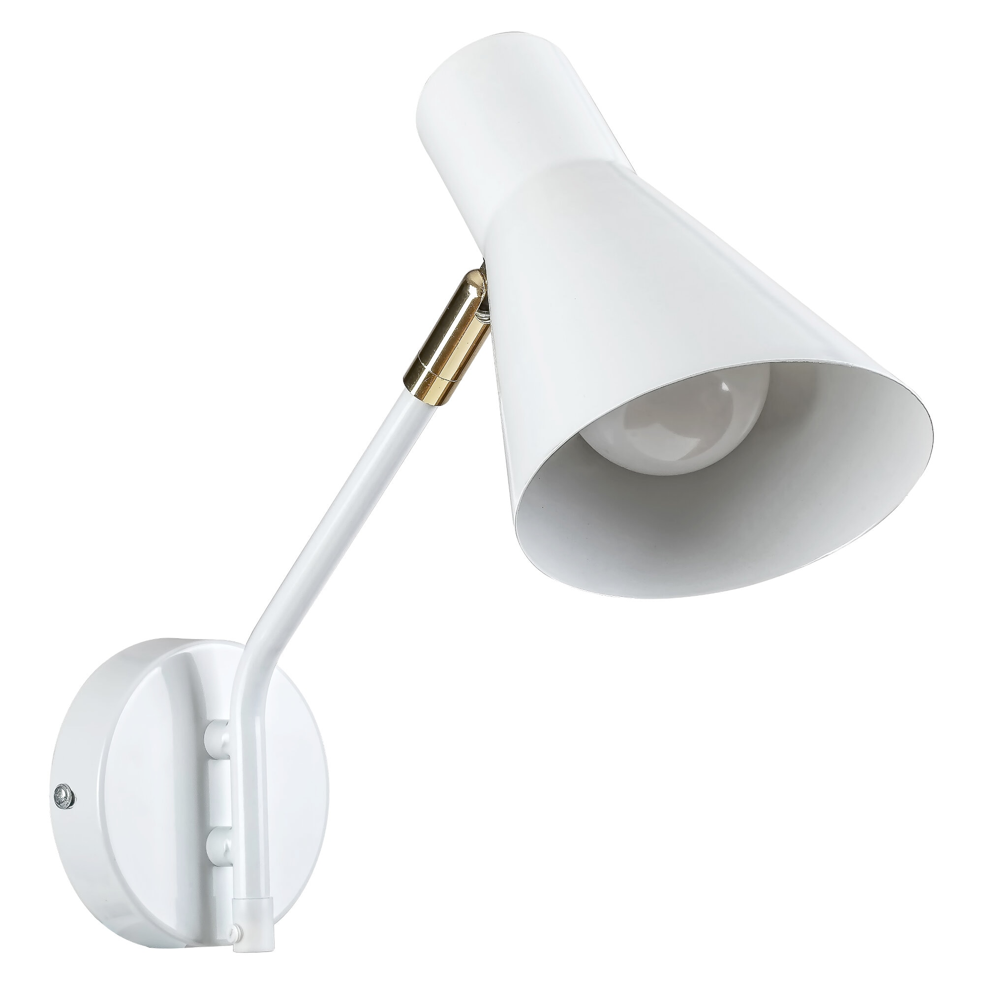 Aplica interior Alfons, E27 1x MAX 25W, Alb