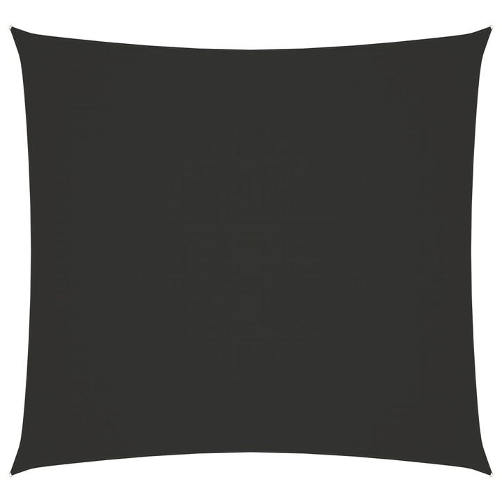 vidaXL antracitszürke négyzet alakú oxford-szövet napvitorla 2,5x2,5 m 135081