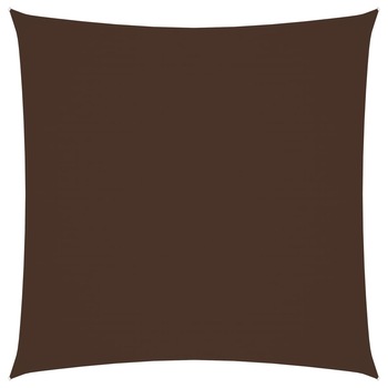 Copertina parasolar vidaXL, Tesatura oxford cu invelis din PU, 6 x 6 m, Maro Copertina parasolar vidaXL, Tesatura oxford cu invelis din PU, 6 x 6 m, Maro