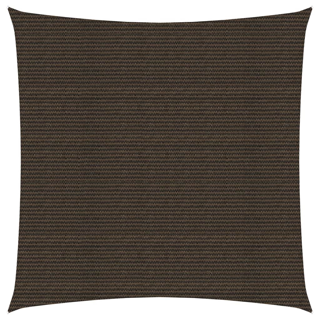 Copertina panza de parasolar patrata vidaXL, 700 x 700 cm, Maro