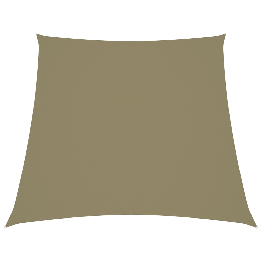 Copertina panza de parasolar in forma de trapez vidaXL, Tesatura, 500 x 300 cm, Bej