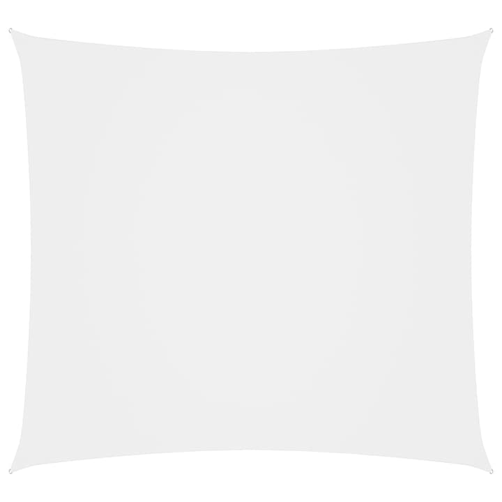 vidaXL fehér négyzet alakú oxford-szövet napvitorla 2,5 x 2,5 m 135246