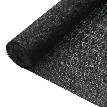 Plasa de protectie pentru intimitate cu densitate de 75 g/m² vidaXL, 1.8 x 10 m, Negru Plasa de protectie pentru intimitate cu densitate de 75 g/m² vidaXL, 1.8 x 10 m, Negru