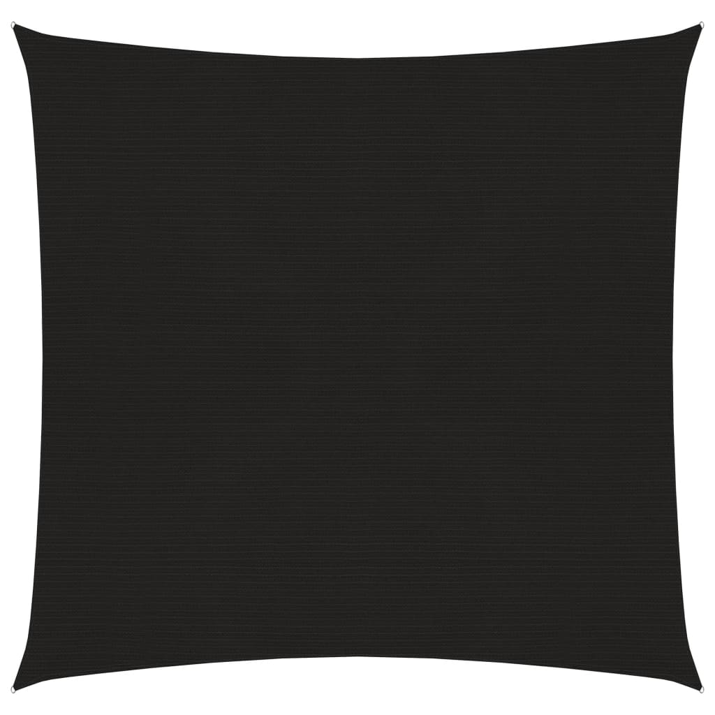 Panza parasolar vidaXL, Polietilena HDPE, 90% protectie UV, 2 x 2 m, Negru