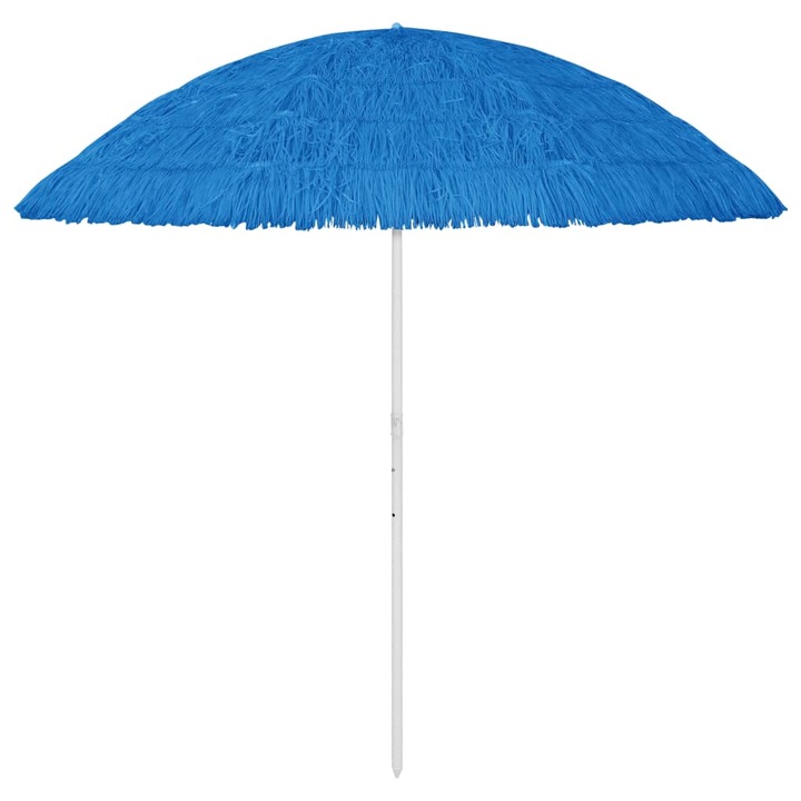 Плажен чадър Hawaii vidaXL, 300 cm, 4.4 kg, Син