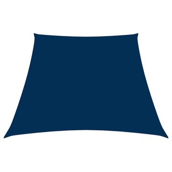 Copertina panza de parasolar in forma de trapez vidaXL, Tesatura, 400 x 200 cm, Albastru Copertina panza de parasolar in forma de trapez vidaXL, Tesatura, 400 x 200 cm, Albastru