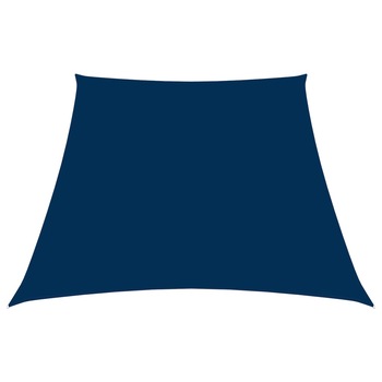 Copertina panza de parasolar in forma de trapez vidaXL, Tesatura, 500 x 300 cm, Albastru Copertina panza de parasolar in forma de trapez vidaXL, Tesatura, 500 x 300 cm, Albastru