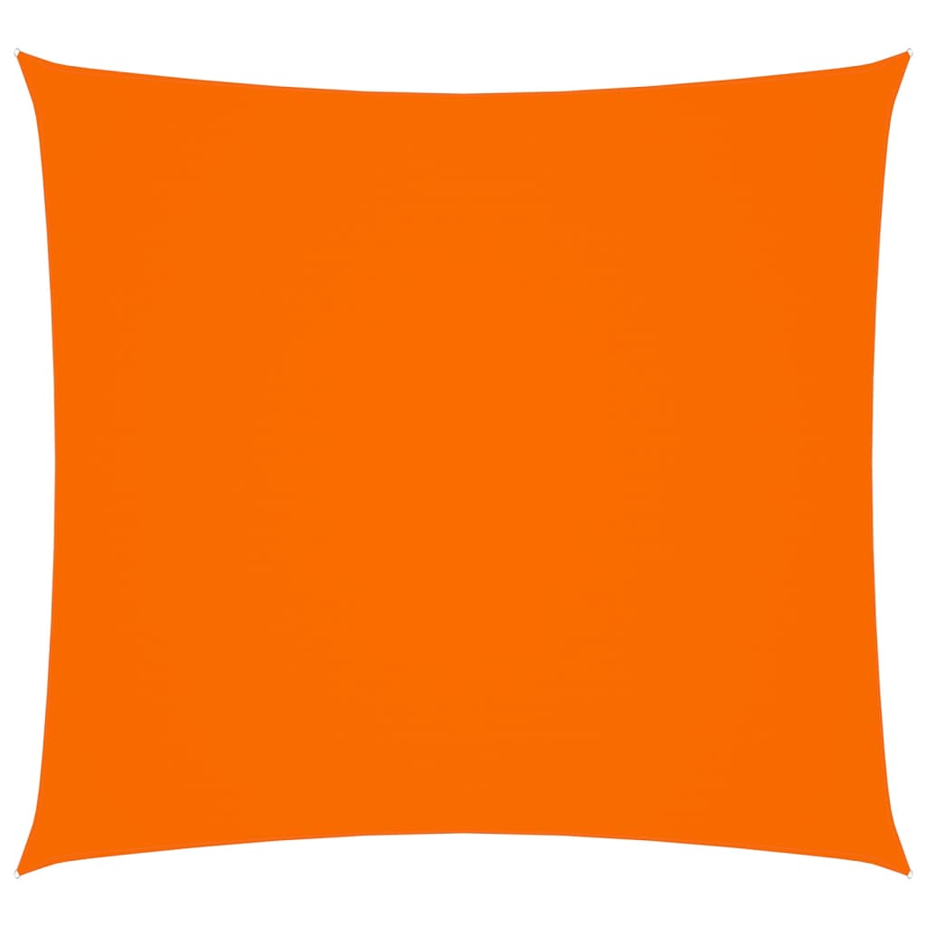Copertina parasolar vidaXL, Tesatura oxford cu invelis din PU, 4,5 x 4,5 m, Portocaliu
