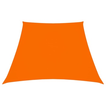 Copertina panza de parasolar in forma de trapez vidaXL, Tesatura, 400 x 200 cm, Portocaliu Copertina panza de parasolar in forma de trapez vidaXL, Tesatura, 400 x 200 cm, Portocaliu