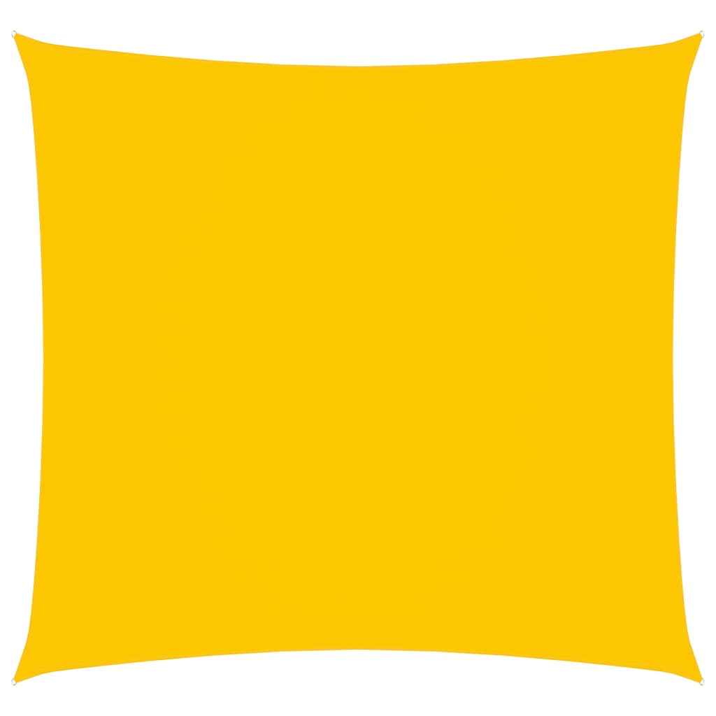 Copertina parasolar vidaXL, Tesatura oxford cu invelis din PU, 4,5 x 4,5 m, Galben