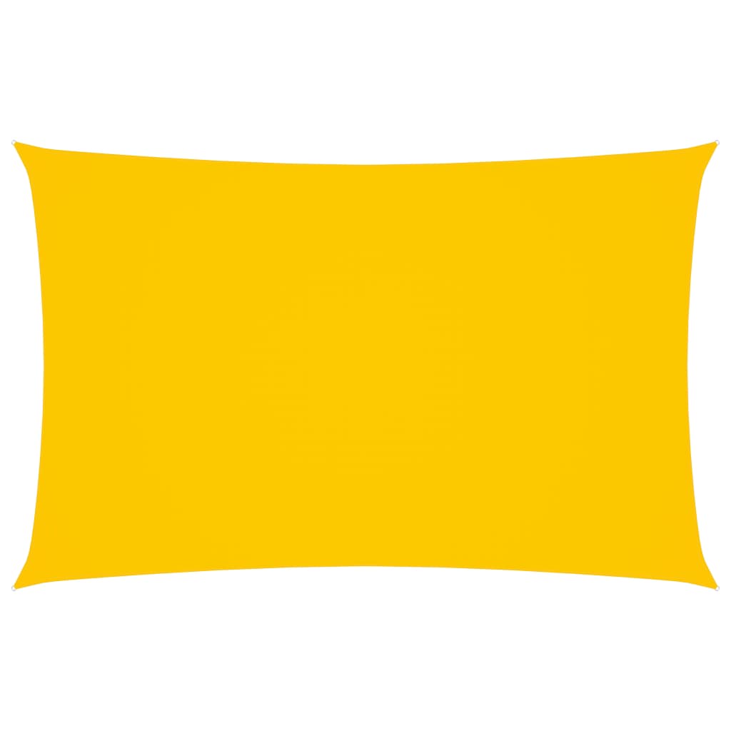 Copertina parasolar vidaXL, Tesatura oxford cu invelis din PU, 2 x 5 m, Galben