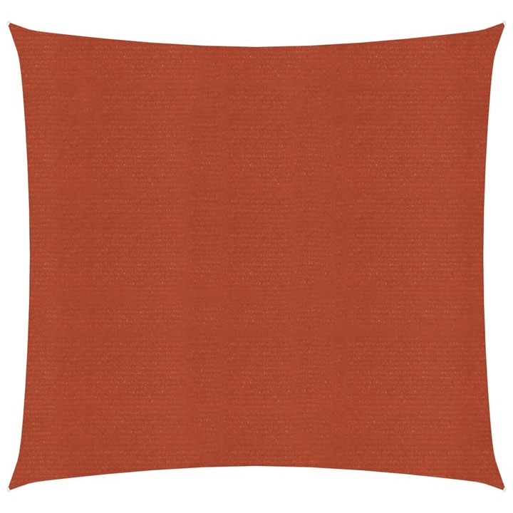 Платно-сенник vidaXL, 160 г/м², Теракота, 2x2,5 м, HDPE
