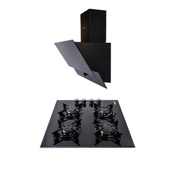 Pachet Plita incorporabila sticla (1871), 65x60x15 cm, Gaz butelie sau gaz natural(duze de schimb incluse) , Hota incorporabila decorativa , 63 cm (1888) / SET 30034 Pachet Plita incorporabila sticla (1871), 65x60x15 cm, Gaz butelie sau gaz natural(duze de schimb incluse) , Hota incorporabila decorativa , 63 cm (1888) / SET 30034