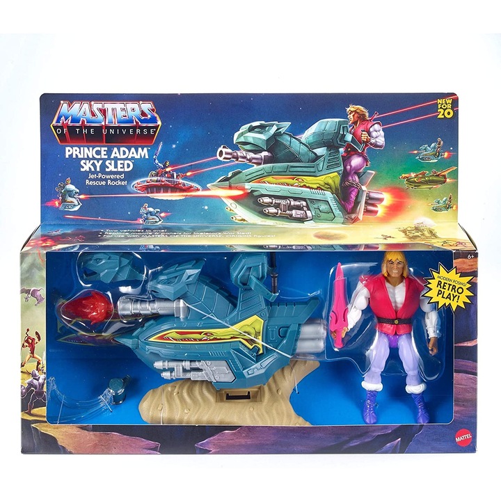 Figurina Printul Adam, Mattel, Multicolor, 8+